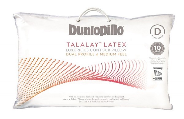 Dunlopillo Luxurious Latex Pillow Range By Sheridan Dunlopillo